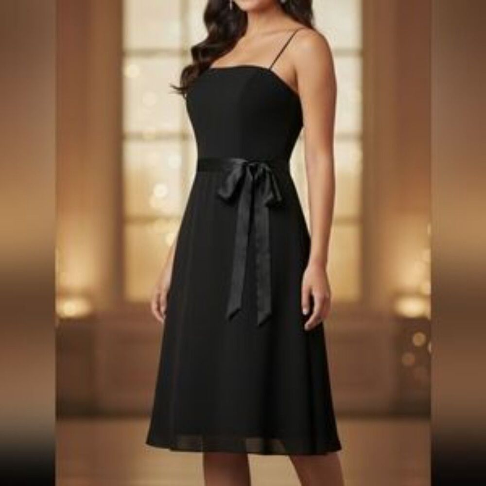 Jessica McClintock Bridal | LBD Dress 8 Vintage Formal Wedding Guest Classic